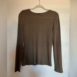 Zara long sleeve shirt size Medium